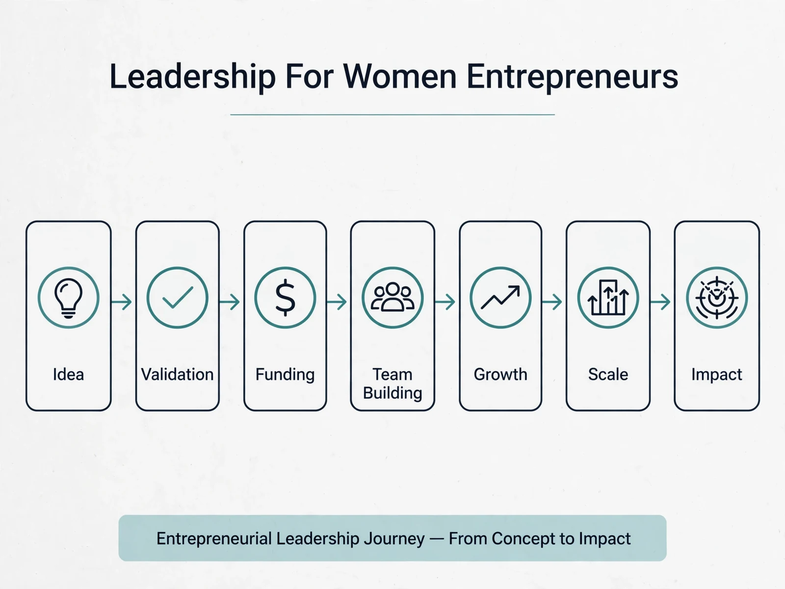 Explanatory business visual for Course