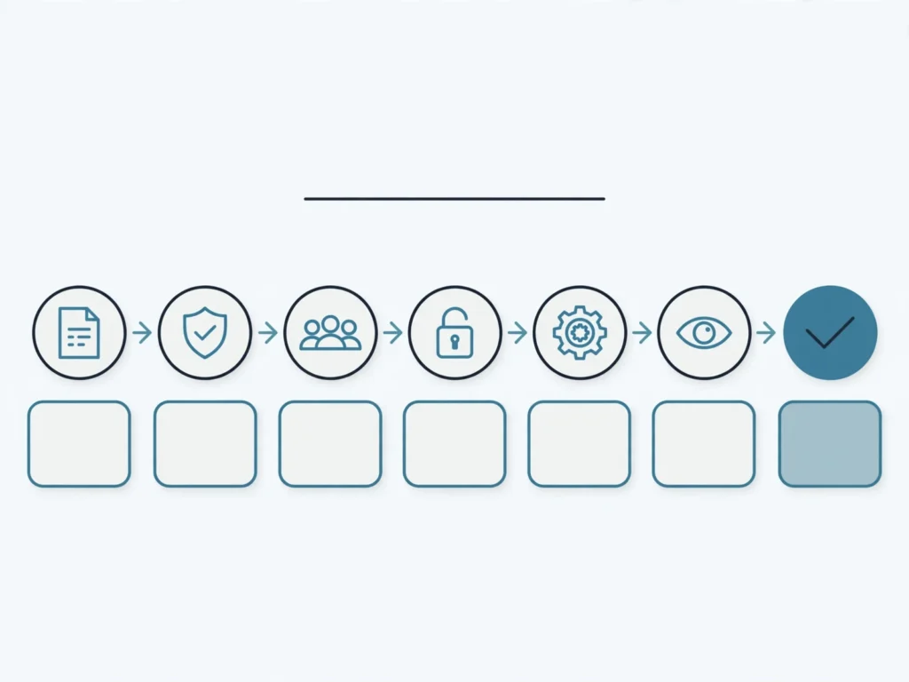 Explanatory business visual for AI Governance Checklist for Business Leaders