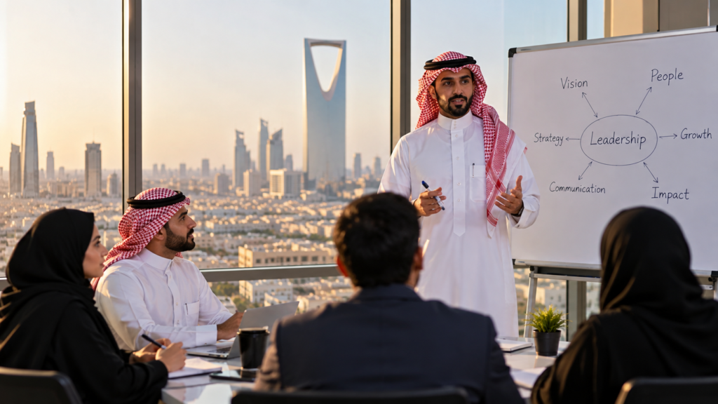a project team conducting an early risk-identification workshop around a risk register